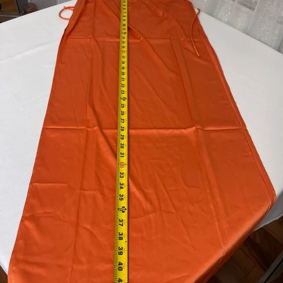 WHITE FOX good feeling maxi skirt WHITE FOX Got game crop top SET orange M NEW - Picture 3 of 16